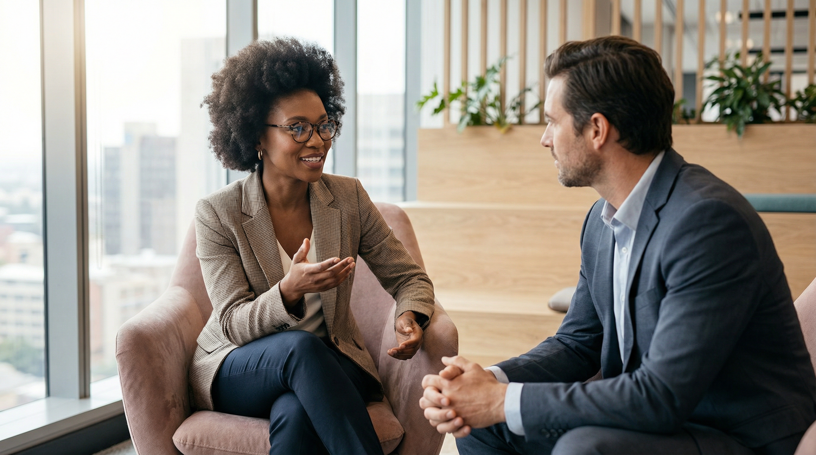 Executive coaching session